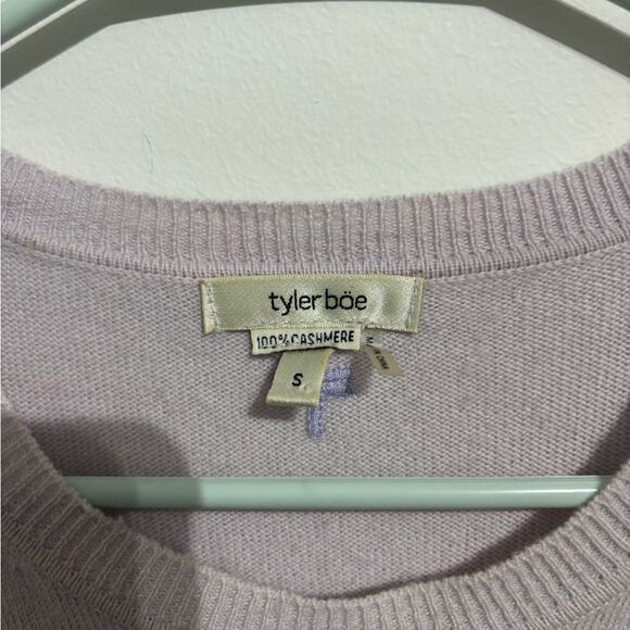 Tyler Boe 100% Cashmere Ruffle Sweater - Picture 3 of 5